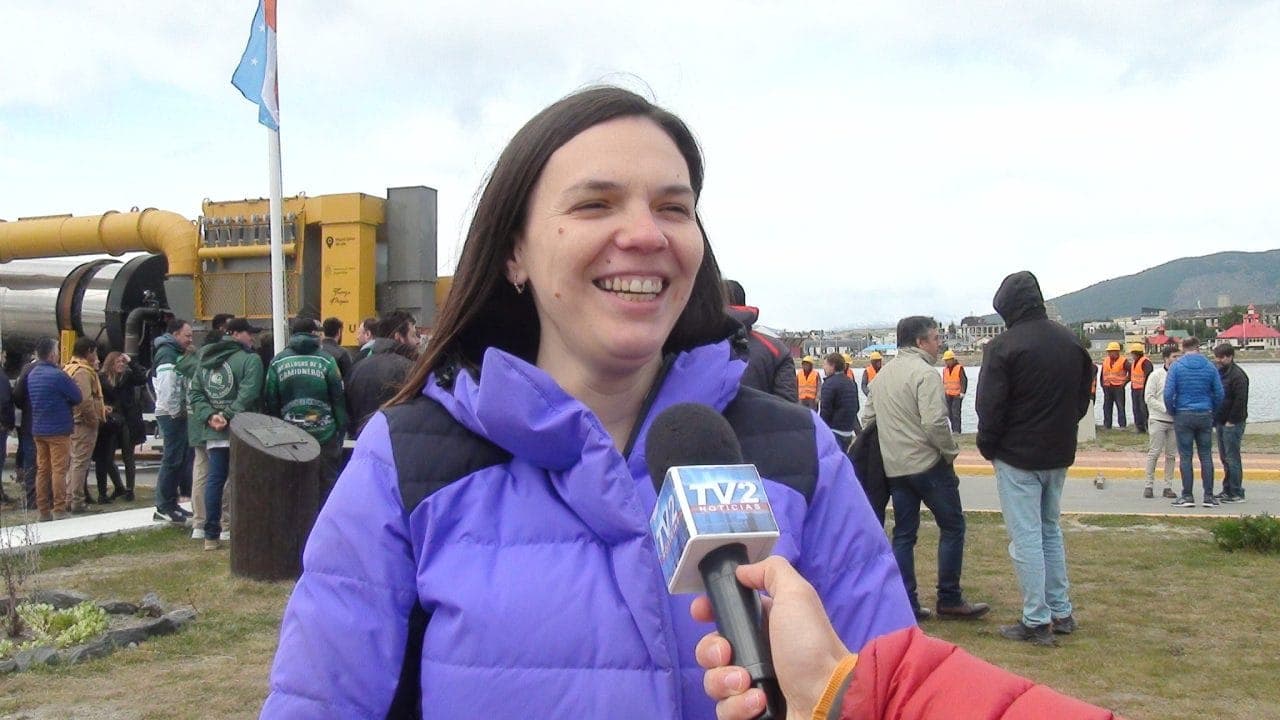 MAYRA MENDOZA EN USHUAIA.