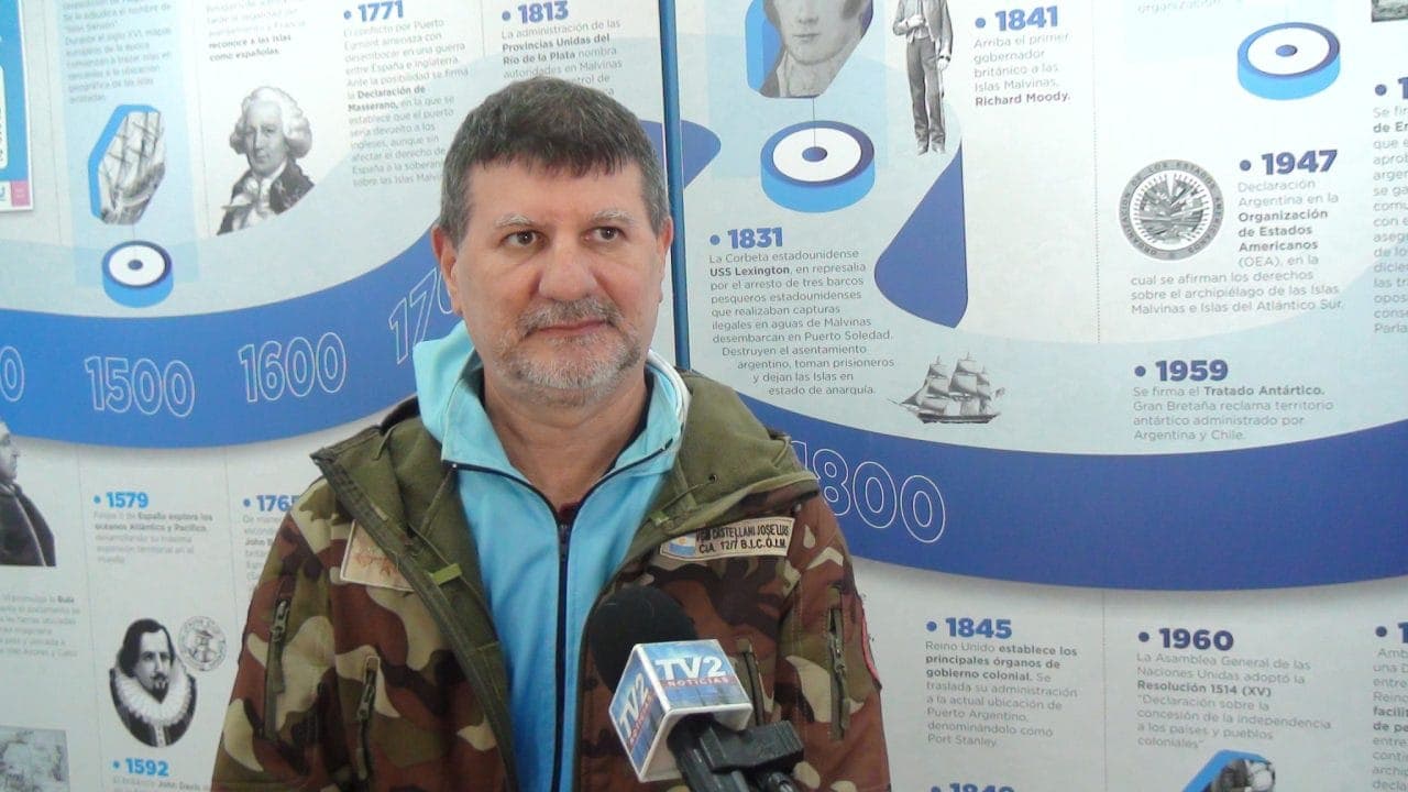 JOSÉ LUIS CASTELLANI: “TESTIMONIO DE MALVINAS”.