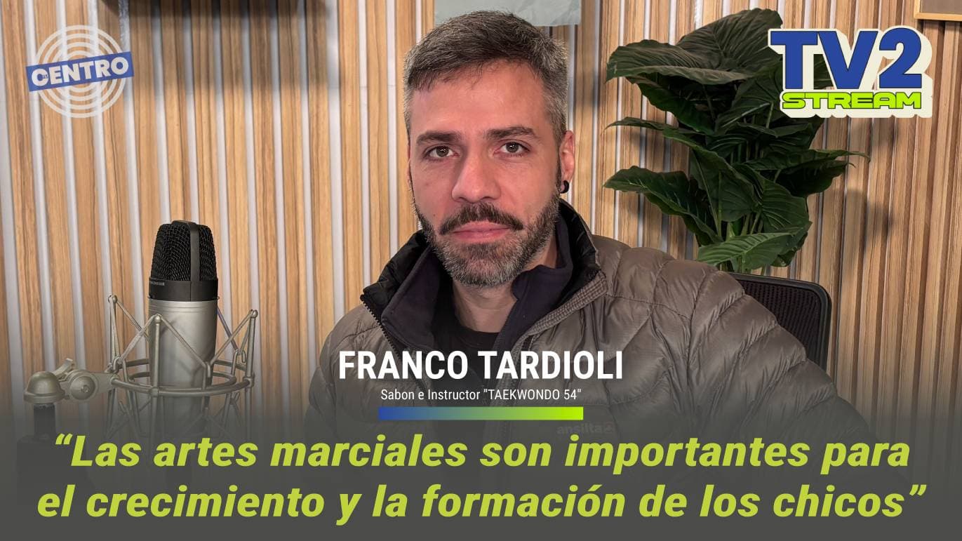 #TV2Stream Entrevista a Franco Tardori – Sabon e Instructor “TAEKWONDO 54”