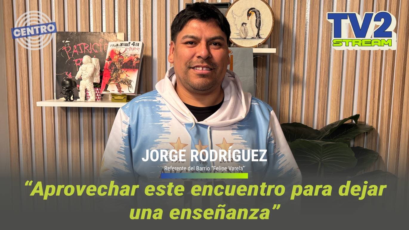 #TV2Stream Entrevista a Jorge Rodríguez -Referente del B° Felipe Varela, Ushuaia