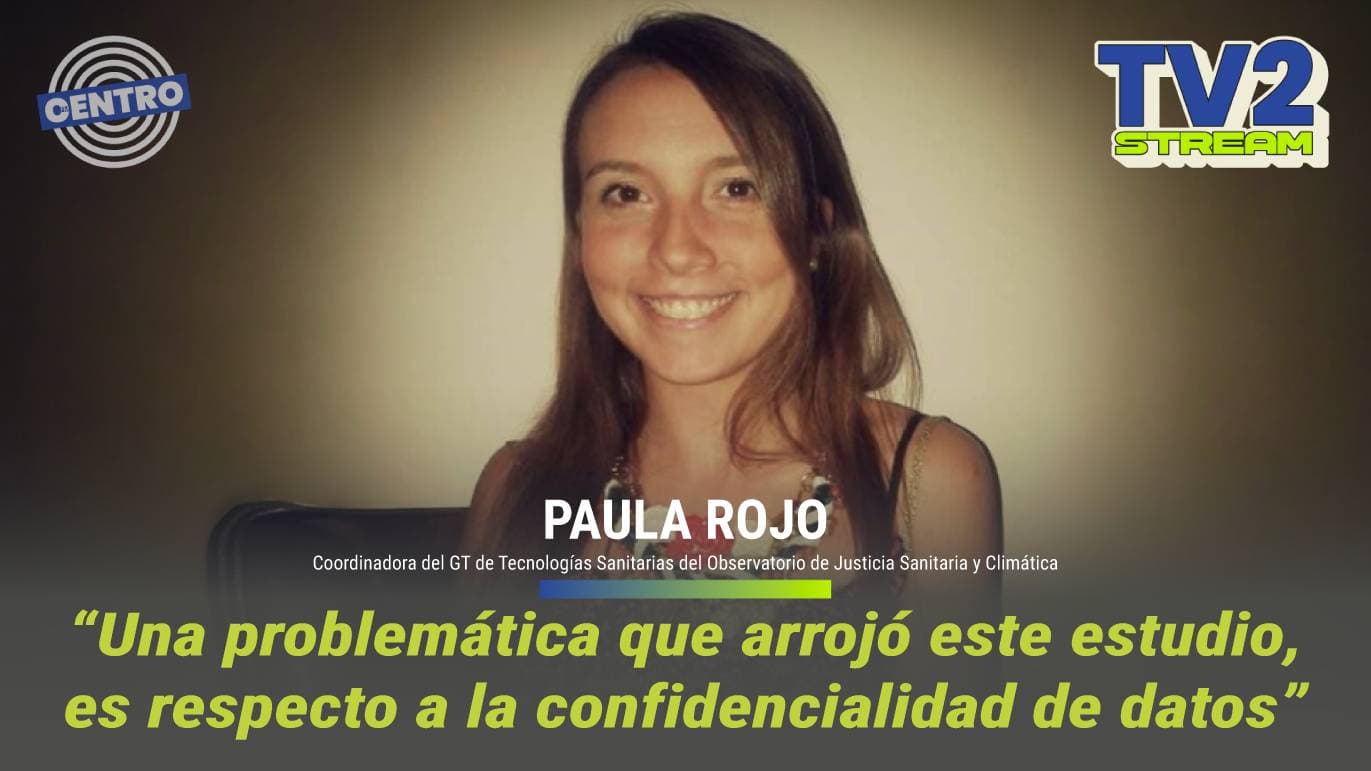 #TV2Stream Mgter Paula Rojo – Coord del GT de Tec Sanitarias del Observatorio de Justicia Sanitaria