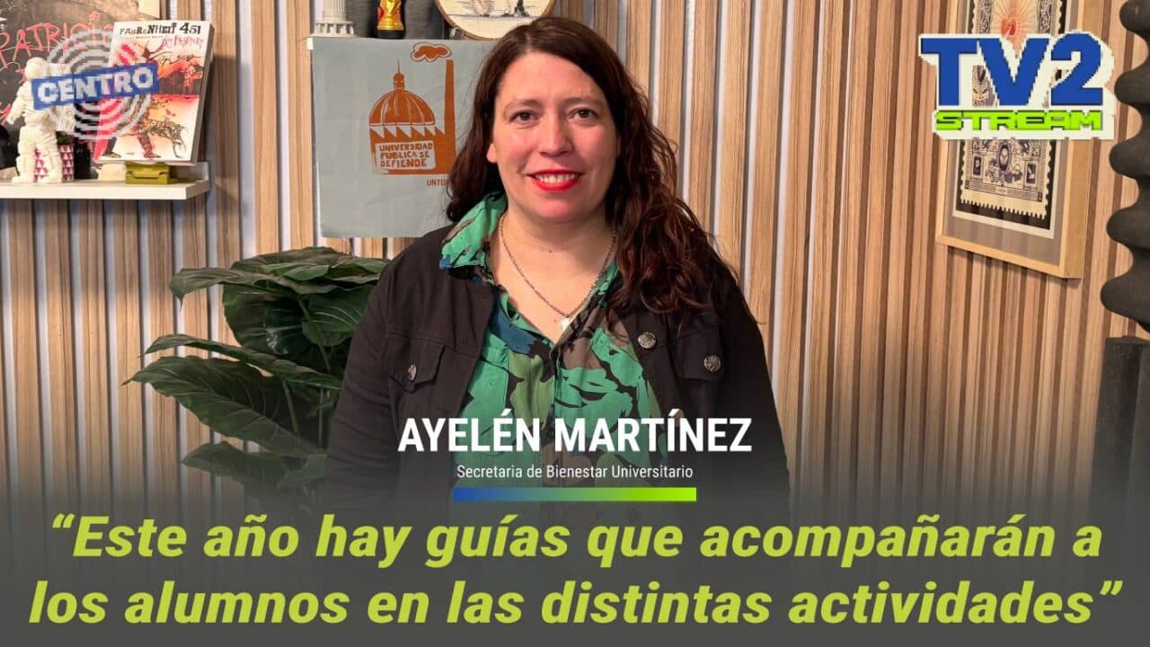 #TV2Stream Entrevista a Ayelén Martínez – Sec. De Bienestar Universitario UNTDF