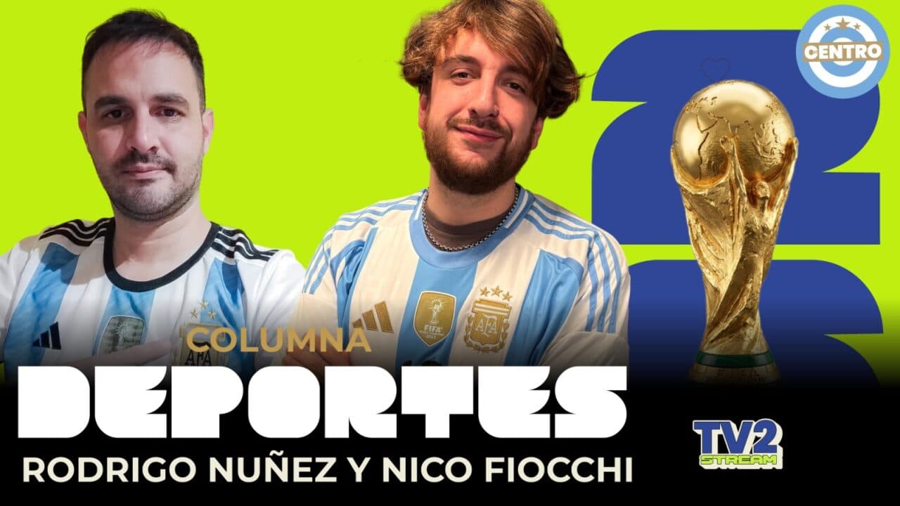#TV2Stream Columna Deportiva – Rodrigo Núñez y Nico Fiocchi