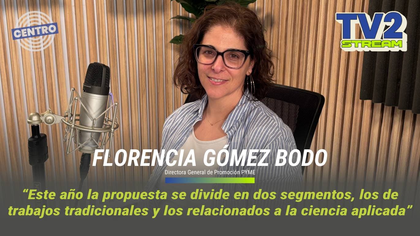 #TV2Stream Entrevista Florencia Gómez Bodo – Directora General de Promoción PYME