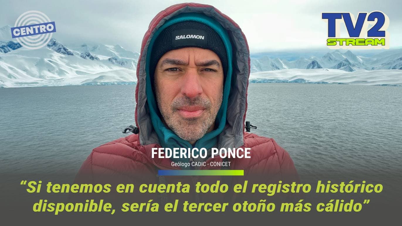 #TV2Stream Entrevista a Federico Ponce – Geólogo CADIC