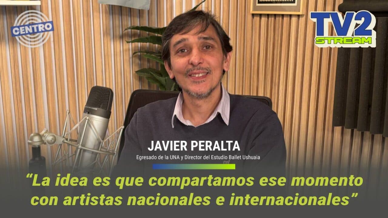 #TV2Stream Entrevista a Prof. Javier Peralta. Egresado UNA. Director del Estudio Ballet Ushuaia.