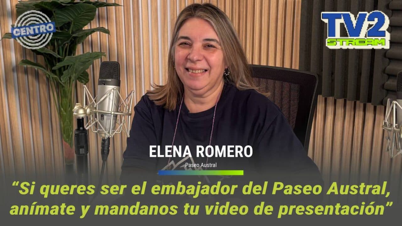 #TV2Stream Entrevista Elena Romero @paseoaustral.ush