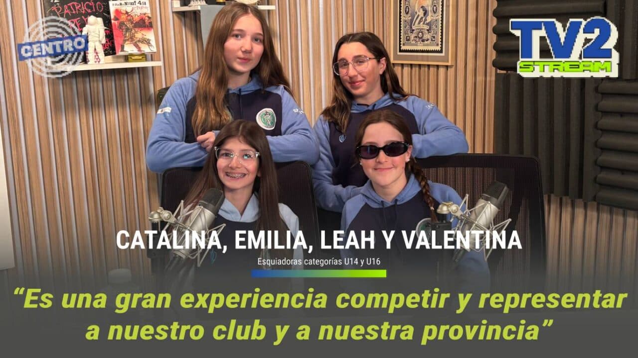 #TV2Stream Entrevista a Valentina , Catalina , Emilia y Leah – esquiadores categorías u14 y u16