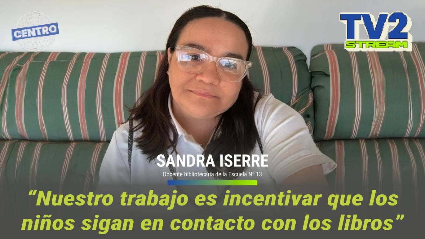 #TV2Stream Entrevista a Sandra Iserre – Abrieron las inscripciones para la Feria del Libro